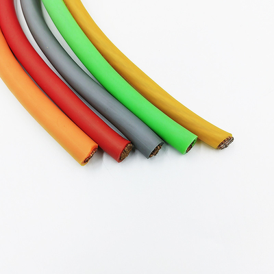 عزل PVC مرن 0 AWG مقياس بطارية كابل الاتصال للسيارة الصوتية الدراجة النارية