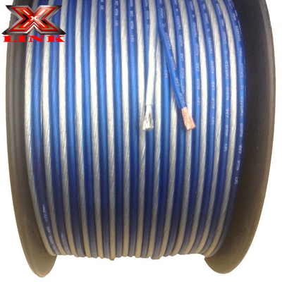 12 AWG مقياس النحاس النقي سلك مكبر الصوت الاستيريو الصوتي للأنظمة الصوتية المحيطة والمنزل