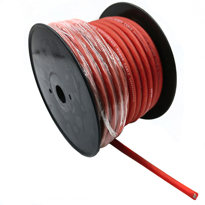 سترة مرنة فائقة 1/0 مقياس سلك الطاقة النحاس للسيارة الصوتية 4 AWG كابل الطاقة