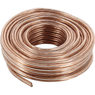 14 12 16AWG OFC Bare Copper High End Home Theater كابل مكبر الصوت مع سترة PVC ناعمة