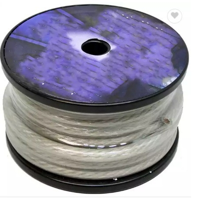 سلك الطاقة الشفاف المرن 1/0awg لتحسين أداء الصوت للسيارات والسيارات