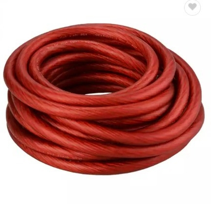 سلك الطاقة الشفاف المرن 1/0awg لتحسين أداء الصوت للسيارات والسيارات