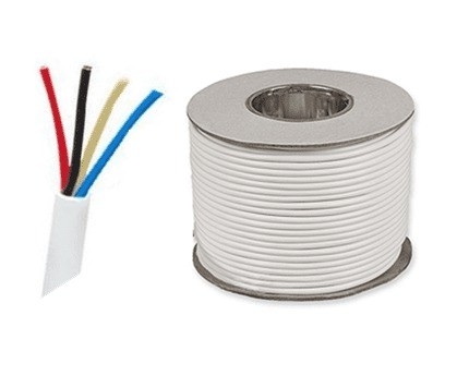 سلك كابل الإنذار عن الحريق 24AWG متعدد النواة من النحاس المعزول من PVC للأنظمة الأمنية