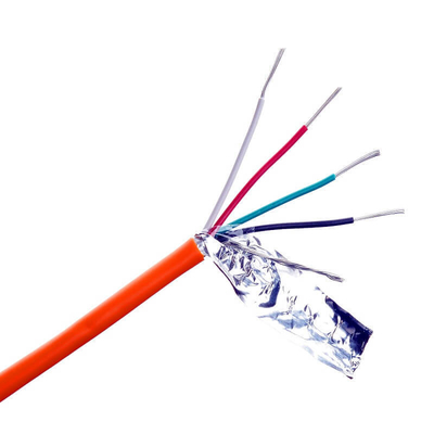 سلك كابل الإنذار عن الحريق 24AWG متعدد النواة من النحاس المعزول من PVC للأنظمة الأمنية