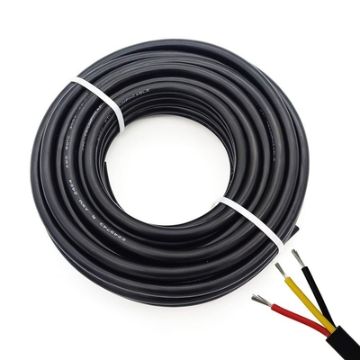سلك النحاس العازل من البروتوكول البلاستيكي المتعدد الأبعاد 14 AWG للضوء LED منخفض الجهد والسيارات