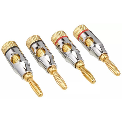 7.3mm قطر خارجية الصوت وصلة جاك الموز وصلات للأنظمة السلكية المتحدث
