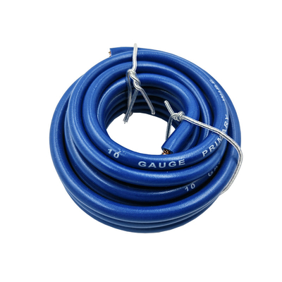 10 12 14 16 18 AWG GAuge GA السيارات السلك الأساسي الكابل الكهربائي مع سترة PVC