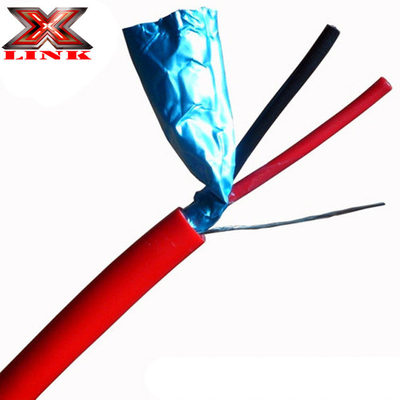 2 * 1.5mm مطاط السيليكون كابل إنذار الحريق للكشف عن الحريق الموثوق بها