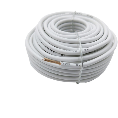 10 12 14 16 18 AWG GAuge GA السيارات السلك الأساسي الكابل الكهربائي مع سترة PVC