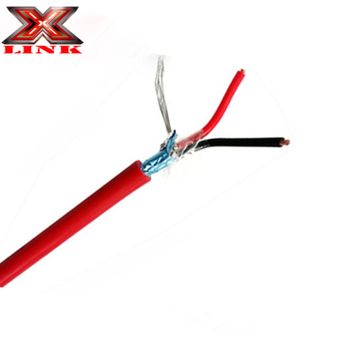 2 * 1.5mm مطاط السيليكون كابل إنذار الحريق للكشف عن الحريق الموثوق بها