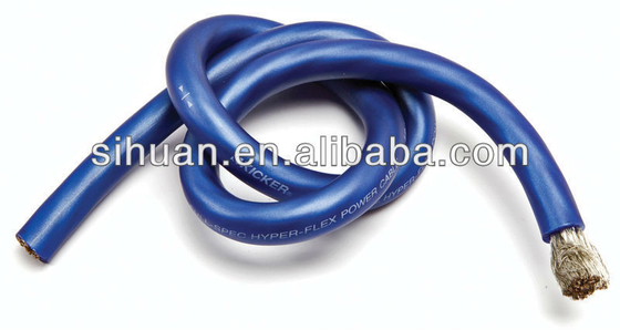 سترة البيوفيك OFC CCA 2/0awg 1/0awg 2awg 4awg كابل طاقة مكبر صوت السيارة مع عزل البيوفيك