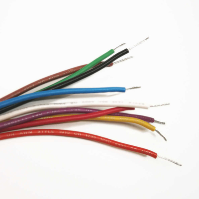 22AWG 1015 سلك التوصيل النحاسي المعدني 600V المتعرج EN5075-2014 UL 1007/1015 المعيار