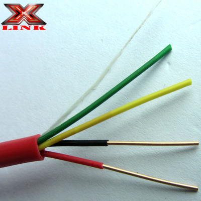 24AWG كابل أمني محمي من النحاس CCA المتعرج للإنذار عن الحريق داخل البناء