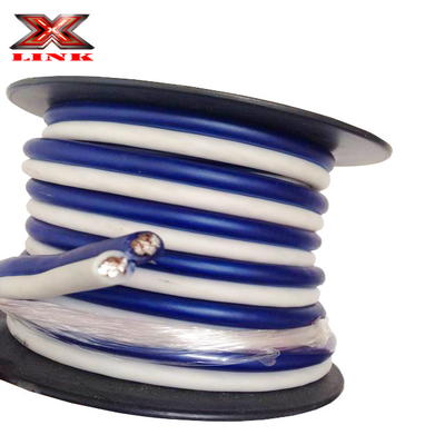 كابل مكبر الصوت لون قابل للتخصيص 14AWG 8 10 12 14 16 مقياس كابلات سلكية مكبر الصوت 14AWG