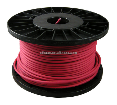 سلك إنذار الحريق FPLR الصلب CCA 18 AWG 2 / C 1000 Ft الحمراء الحاجز النحاسي