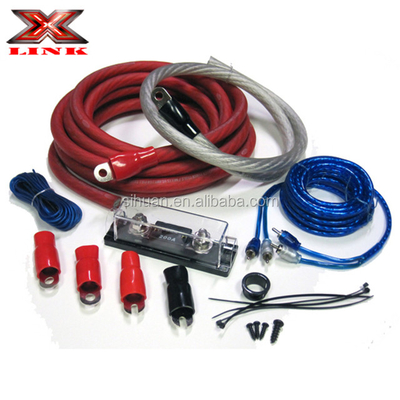 ربط الذهب الزوج الملتوي 0 4 8 GA AWG OFC CCA سيارة مكبر الصوت السيارات مكبر الصوت تركيب أدوات الأسلاك لمتحدث السيارة