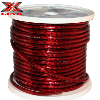 سترة PVC ناعمة 1/0 2 AWG OFC سلك طاقة النحاس المحفوظ