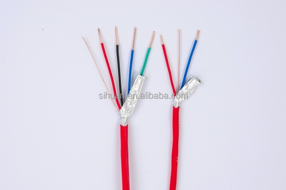كابل إنذار الحريق مع شهادة CE 2c 4c 6c 1.5mm2 2.5mm2 0.80mm سلك نحاسي عارٍ