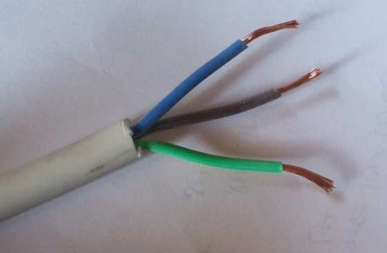 نظام إنذار الحريق المقاوم للنيران من النحاس المعزول من PVC السترة الحمراء 2 كابل إنذار