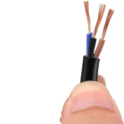 إضاءة LED الصناعية كابل طاقة ذو 3 نواة مع عزل PVC و طبل نحاسي سلك كهربائي 2.5 مم