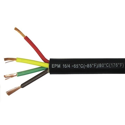 موصل النحاس المفروض 12V 36V Max 14 مقياس 7 طريق تمديد RV مقطورة سلك كابل