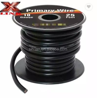 كابل كهربائي منخفض الجهد 10awg 12awg 14awg 16awg PVC مع معيار BS6500