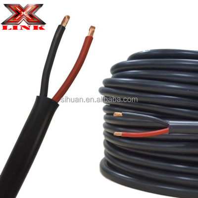 كابل الإضاءة 7 Core Black Jacket 5C Way Pin Trailer مع موصل نحاس مُحَمَّل