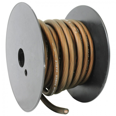 15.5mm 0Gauge 4GA 8GA CCA Amp سلك الطاقة للتركيب الصوتي للسيارات