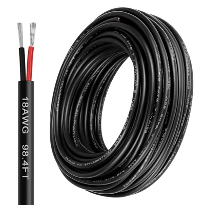 18AWG 2 موصل 20AWG 3 موصل السلك الكهربائي السلك النحاسي المقطر PVC