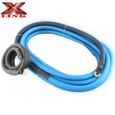 OFC Conducer 0 2 4 6 8 AWG Gauge GA Car Audio Cable Kit لنظام مكبر الصوت