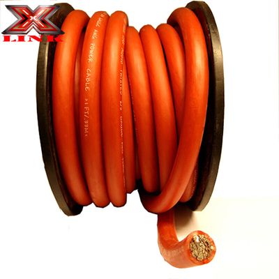 سترة PVC 4 AWG OFC سلك الطاقة السيارات الصوتية في أي لون المواصفات الأمريكية الكاملة CEA-2015 متوافقة