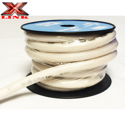 سترة PVC 4 AWG OFC سلك الطاقة السيارات الصوتية في أي لون المواصفات الأمريكية الكاملة CEA-2015 متوافقة