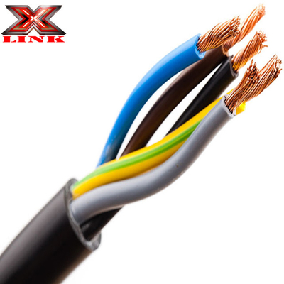 1.5mm2 سلك PVC الكهربائي المتعرج مع BS6500 موصل النحاس المعيارية