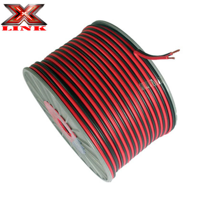 سترة PVC واضحة 14AWG سلك مكبر الصوت مرن 200 قدم / 60.9 متر للمنزل والسيارات مكبر الصوت