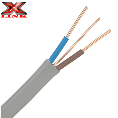 1.5mm2 سلك PVC الكهربائي المتعرج مع BS6500 موصل النحاس المعيارية