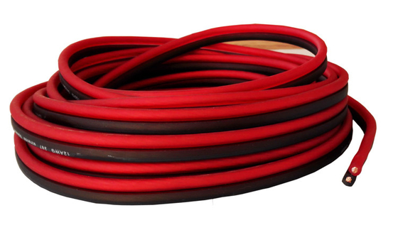 سترة PVC واضحة 14AWG سلك مكبر الصوت مرن 200 قدم / 60.9 متر للمنزل والسيارات مكبر الصوت