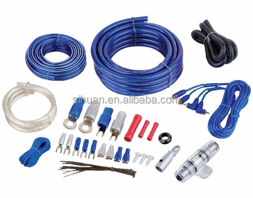 مجموعة الأسلاك لمتحدثي PVC الصوتي النحاس 8 مقياس