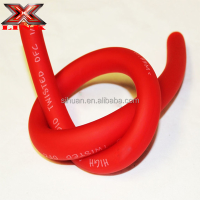 جاكيت PVC ناعم سيارات الجهد المنخفض 0 2 4 6 8 AWG المقياس مواد العزل PVC السيارة الصوتية السوبووفر مكبر الكهرباء كابل الطاقة