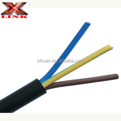 موصل متعرج أجهزة منزلية سلك كهربائي 14 ga x4c 18awg x3c باللون الأسود أو الأبيض
