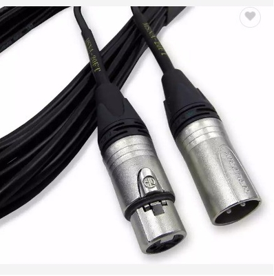24AWG عزل PVC كابل XLR DMX للميكروفونات محطات الراديو وأنظمة مكبرات الصوت
