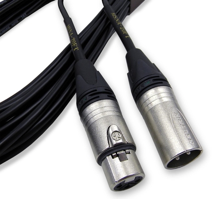 ربط ذهبي ميكروفون محمي كابل صوتي 0.22mm2 0.35mm2 للصوت الواضح