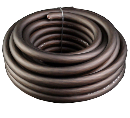 1/0 AWG Gauge Ga Car Audio بطارية كابل كهرباء سلك طاقة مع سترة PVC مرنة 20 * 20 * 16 سم