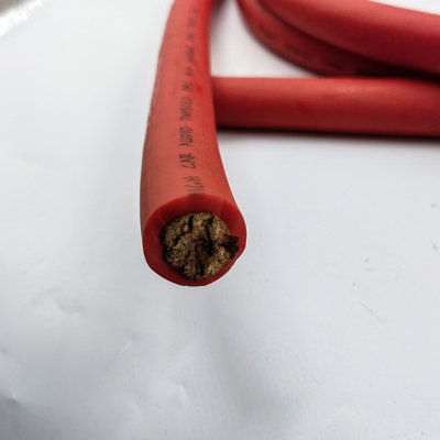 كابل طاقة السيارات للصوت 1/0 AWG GA Gauge جاكيت PVC شفاف مرن للسيارة الأرضية