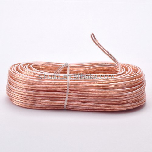 قطر خارجية مخصصة ونوع رابط ستيريو ناعم PVC مكبر السيارات سلك مكبر الصوت