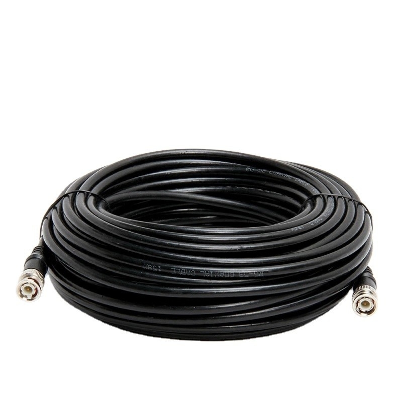 1 موصل RG59U BNC إلى RCA محول سلك محوري لمراقبة كاميرات المراقبة