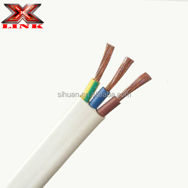 2 موصلات كابل نحاس خالي من الأكسجين كابل PVC مرن للآلات الكهربائية المنزلية