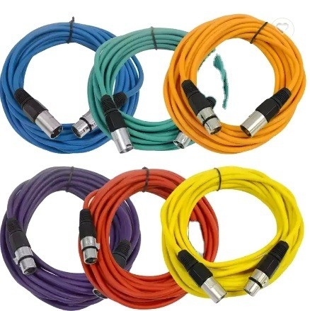 24AWG عزل PVC كابل XLR DMX للميكروفونات محطات الراديو وأنظمة مكبرات الصوت