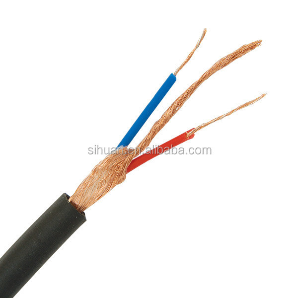ربط ذهبي ميكروفون محمي كابل صوتي 0.22mm2 0.35mm2 للصوت الواضح